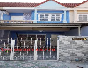 For SaleTownhouseNonthaburi, Bang Yai, Bangbuathong : 3 bedrooms for sale in Po Phasuk Village, next to Kanchanaphisek Road, near Sambat Buri Market, newly decorated throughout.