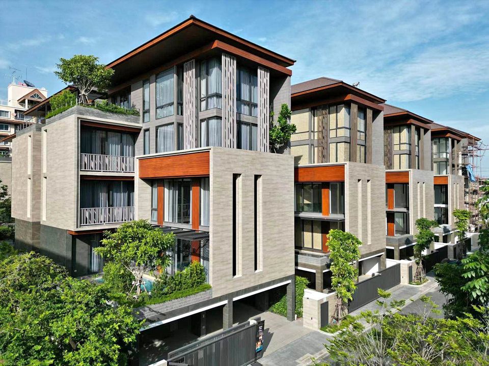 For SaleHouseRama3 (Riverside),Satupadit : Luxury 5-story house for sale with elevator, Sathorn-Yen Akat.