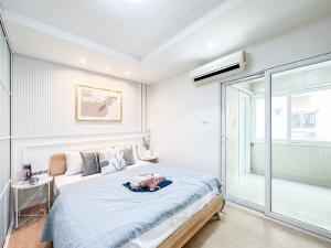 For SaleCondoRatchadapisek, Huaikwang, Suttisan : 💯💯Happy condo Ratchada 18, condo near the BTS, market, department store, very convenient, 28 sq m., full room.