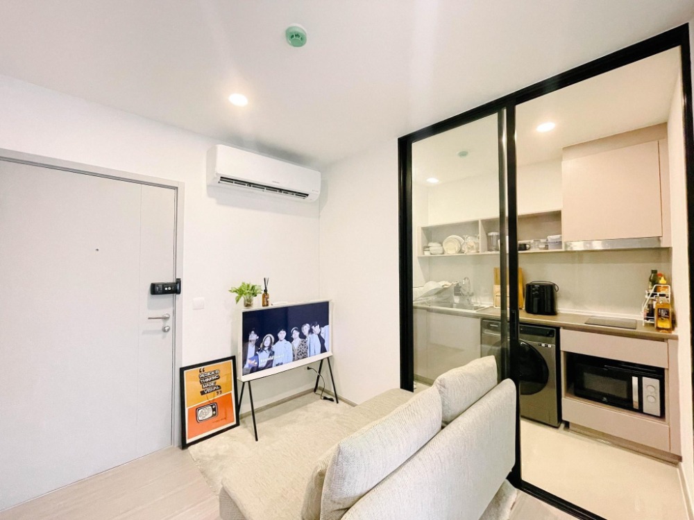 For RentCondoOnnut, Udomsuk : ★ Aspire Sukhumvit-onnut ★ 36 sq m., 6th floor (2bedroom), near Bts On Nut ★ near Sukhumvit Road and expressway ★ complete electrical appliances ★ convenient travel