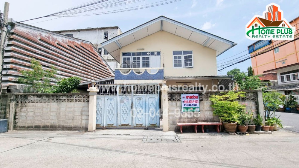 For SaleHouseRama 2, Bang Khun Thian : 2-story detached house (corner house), Soi Tha Kham 12, Bang Khun Thian, near Central Rama 2.