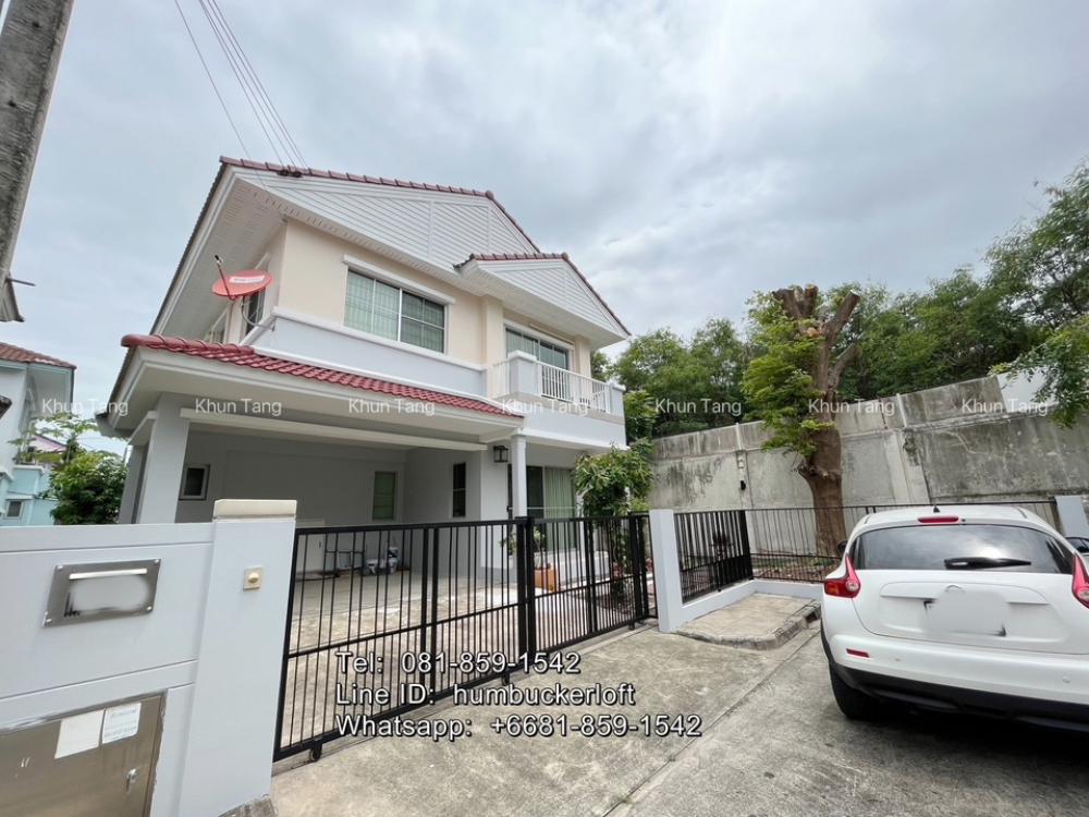 For RentHouseRama5, Ratchapruek, Bangkruai : Single house for rent, Chaiyaphruek Village Pinklao-Sathorn (next to Rama 5 roundabout)