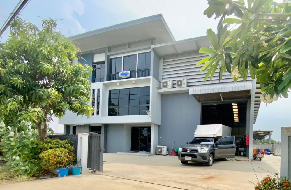 For RentWarehousePathum Thani,Rangsit, Thammasat : (Rent) Rare Item! Good position, corner plot in front of the project✨ | The Wealth mini factory, Pathum Thani (FOR RENT) (Rent) inform Code K037