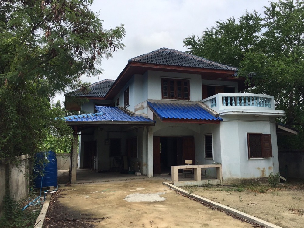 For SaleHousePhutthamonthon, Salaya : Single house along Thawi Watthana Canal, Soi Thawi Watthana 22, near Mahidol University, Salaya, 110 square meters.