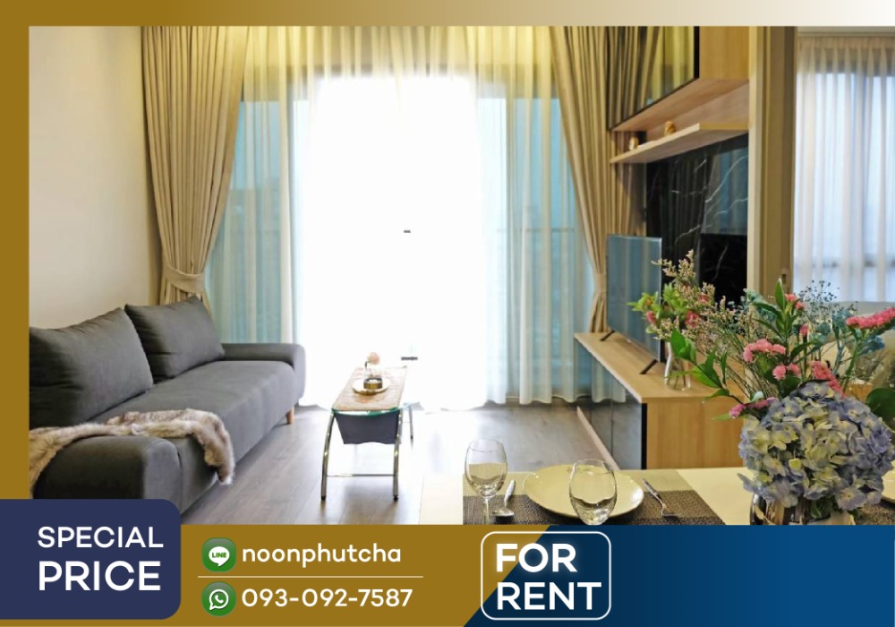 For RentCondoLadprao, Central Ladprao : 📣Whizdom Avenue Ratchada-Lat Phrao / 2 bedrooms, 54 sq m, beautifully decorated 🏡