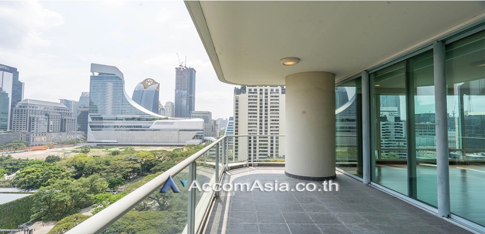 For SaleCondoWitthayu, Chidlom, Langsuan, Ploenchit : Big Balcony | 3 Bedrooms Condominium for Sale in Ploenchit, Bangkok near BTS Chitlom at The Park Chidlom (1520530)