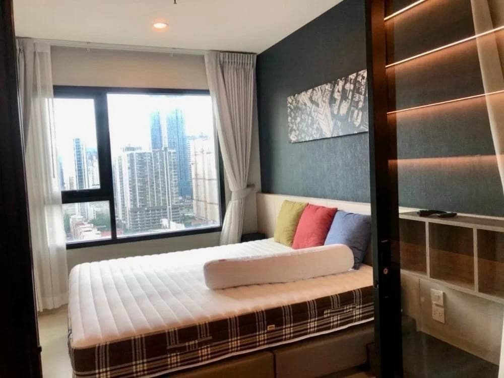 For SaleCondoRama9, Petchburi, RCA : 🔥Urgent sale! Condo Life Asoke Life Asoke 1 bedroom plus 20th floor, North facing, expressway view, next to MRT Phetchaburi, near SWU, good location, city center, near BTS