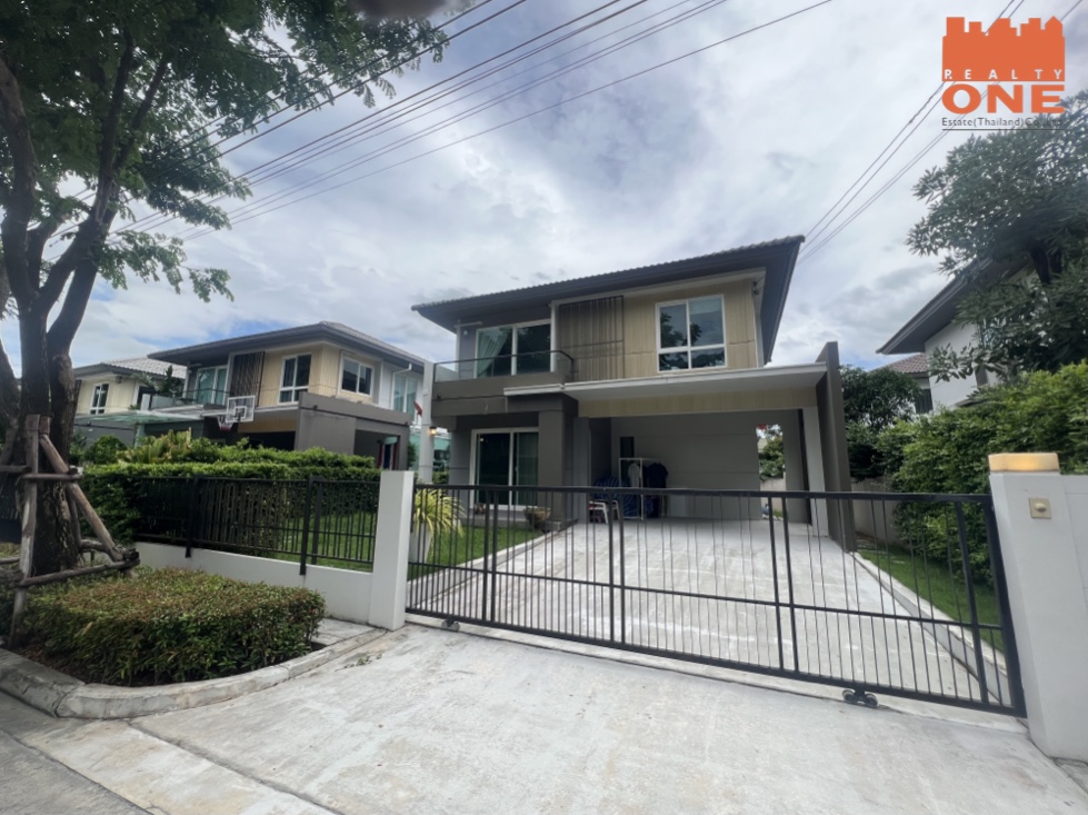 For SaleHouseLadkrabang, Suwannaphum Airport : Single house, good location, ready to move in