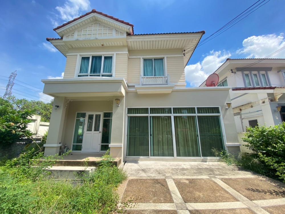 For RentHouseMin Buri, Romklao : Single house for rent Perfect Park Village (Ramkhamhaeng-Suvarnabhumi) can exit via Ramkhamhaeng 164.