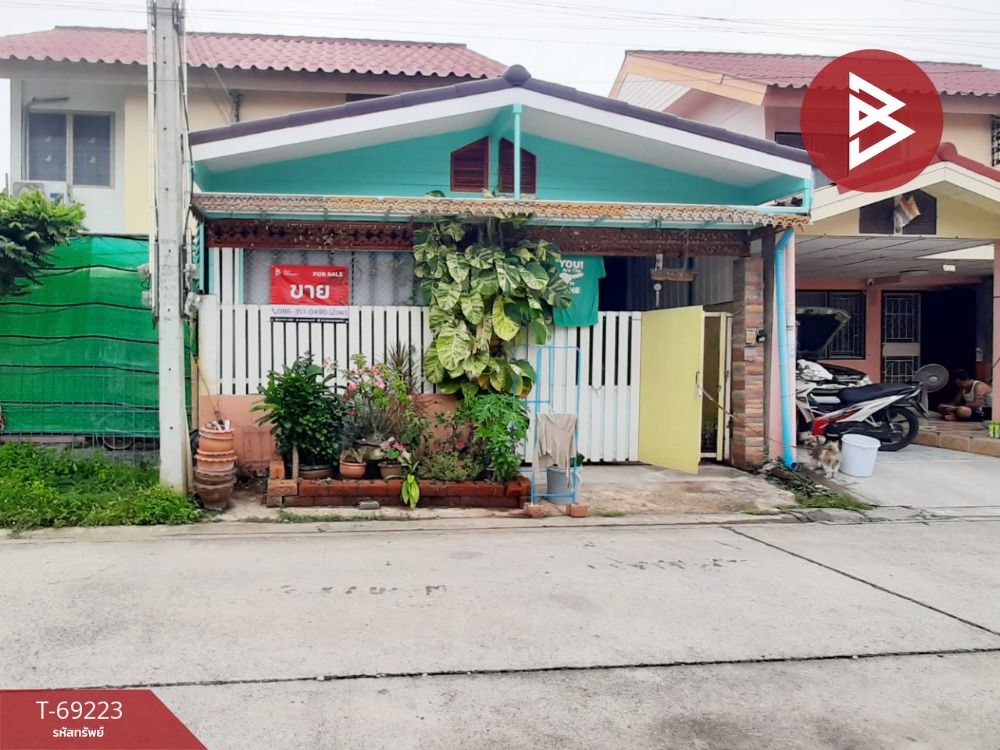 For SaleTownhouseChachoengsao : Townhouse for sale Eua-Athorn Village, Lat Khwang, Chachoengsao