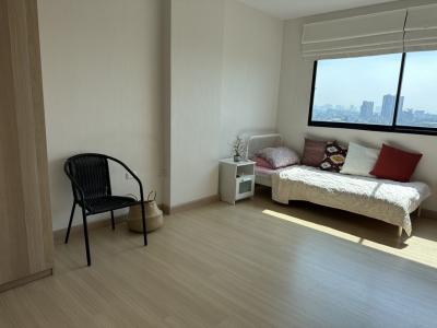 ขายคอนโด : ขาย คอนโด ใกล้รถไฟฟ้าสายสีชมพู สถานีแคราย SUPALAI LOFT แคราย 1 นอน 49 ตรม.