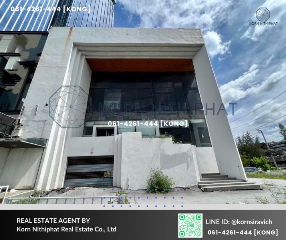 For RentRetailBangna, Bearing, Lasalle : Stand Alone building for rent for business, suitable for small hospitals / surgical hospitals / Mala hot pot / car showroom / Head Office