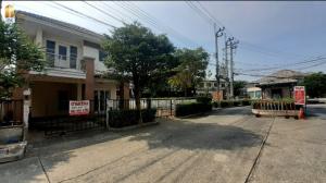 For SaleHouseNonthaburi, Bang Yai, Bangbuathong : Villa Kunalai, corner house, Wat Lat Pla Duk, area 61.9 sq m, 3 bedrooms, 2 bathrooms.