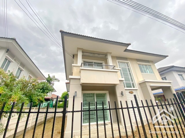 For SaleHousePathum Thani,Rangsit, Thammasat : Second-hand detached house for sale, Pruksa Village 30, The Season Chaengwattana-Ratchaphruek, good condition, ready to move in.