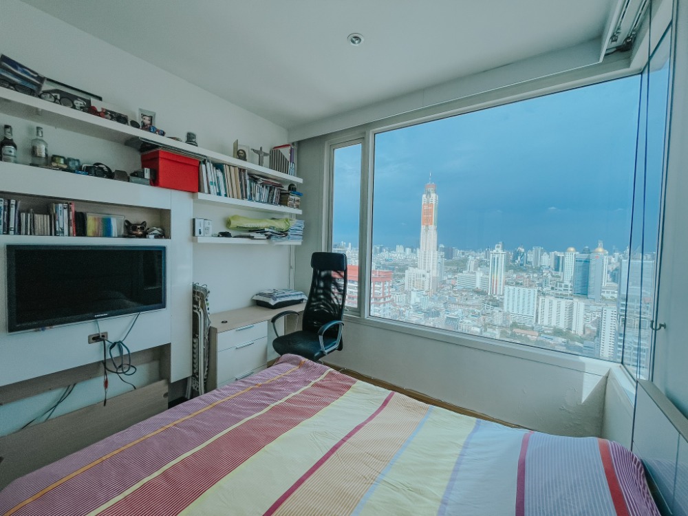 For SaleCondoRatchathewi,Phayathai : ● Prime Location● 40+ floor 87.00 sq.m. | 2 beds 2 baths | near BTS Ratchatewi 1 mins, Bangkok Art & Culture Centre 6 mins, MBK center 7 mins