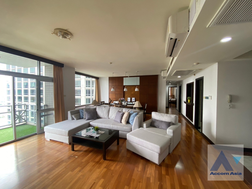 ขายคอนโดวิทยุ ชิดลม หลังสวน : Pet-friendly | 3 Bedrooms Condominium for Sale in Ploenchit, Bangkok near BTS Ploenchit at All Seasons Mansion (27020)