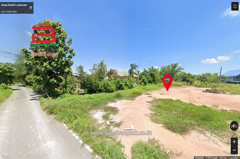 For SaleLandNakhon Nayok : Vacant land, Ban Na Pikun Ok (Ban Rong Chao Village No. 2), area 1-1-67 rai, near Suan Krunwong, Rural Highway 2014, Ban Na District, Nakhon Nayok Province