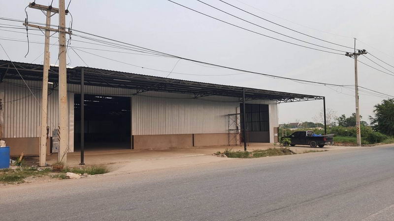 ให้เช่าโกดัง ห้องเก็บของปทุมธานี รังสิต ธรรมศาสตร์ : For Rent Pathum Thani Warehouse Kanchanaphisek Khlong Luang BRE17488