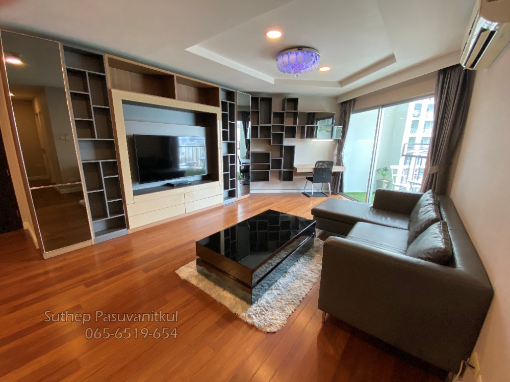 For SaleCondoRama9, Petchburi, RCA : For sale: Belle Grand Condo Rama 9, 28th floor, 2 bedrooms, near MRT Station Rama 9, only 400 m, Huai Khwang, Bangkok (fully furnished)