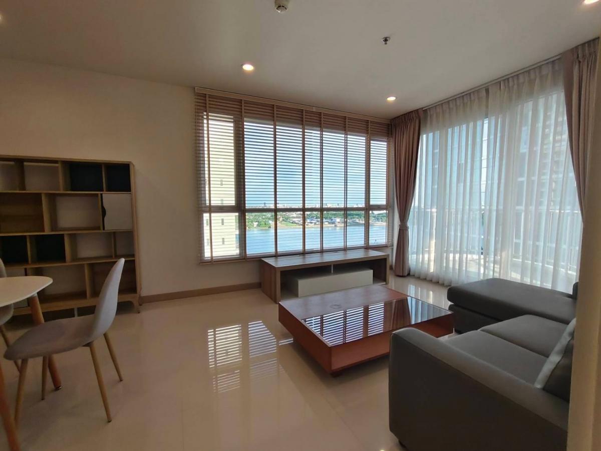 For SaleCondoRama3 (Riverside),Satupadit : For sale, 2 bedrooms, Supalai Riva Grand Rama 3 Condo.