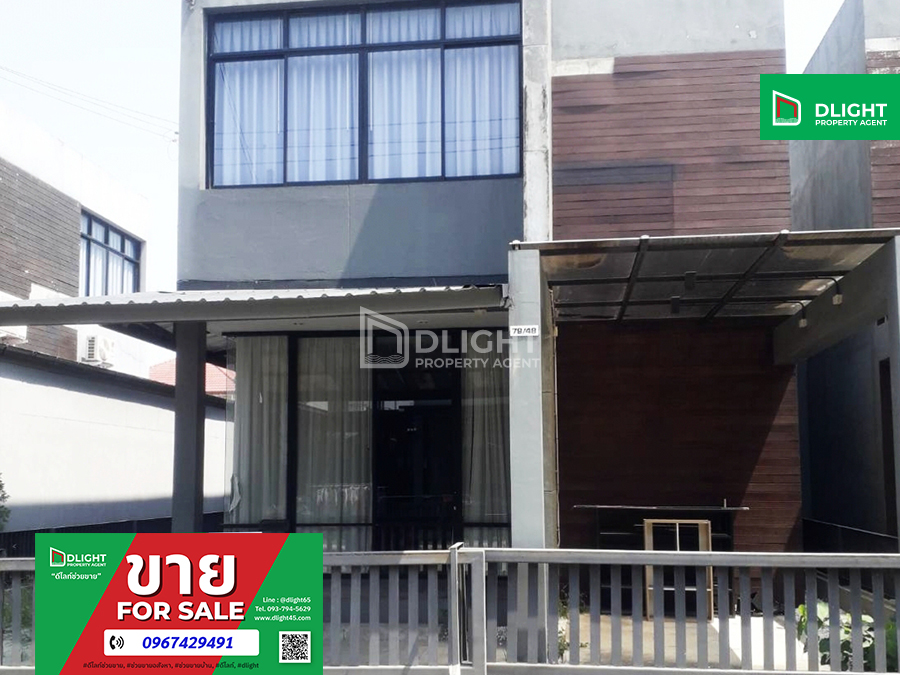 For SaleHouseBang kae, Phetkasem : Twin house, The Season, Phetkasem 69, along Khlong Phasi Charoen, southern side, Nong Khaem, price 3.49 million baht 💥 3 bedrooms, 2 bathrooms, furniture included.