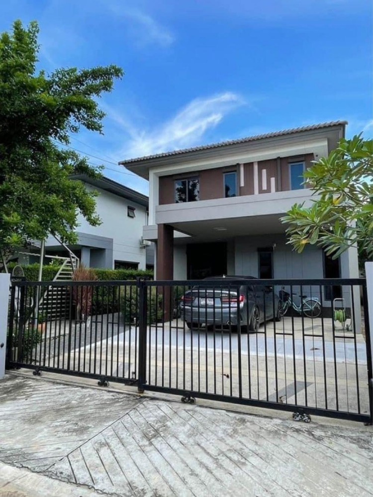 For SaleHouseBangna, Bearing, Lasalle : LL110 for sale, 2-story detached house, Burasiri Wongwaen-On Nut project. Kanchanaphisek Rd.