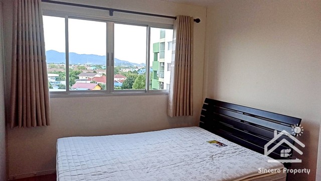 For SaleCondoPattaya, Bangsaen, Chonburi : Cheap sale, Lumpini Condo Chonburi-Sukhumvit, large room, mountain view.