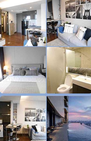 For RentCondoSukhumvit, Asoke, Thonglor : For Rent The Lumpini 24 1 Bedroom 1 Bathroom 38 sqm