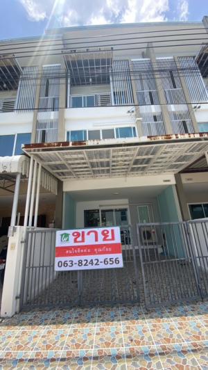 For SaleTownhouseRathburana, Suksawat : 3-story townhome for sale, The Place Puttabucha 32, The Place Puttabucha 32 , area 20.6 square wah , usable area 155 square meters