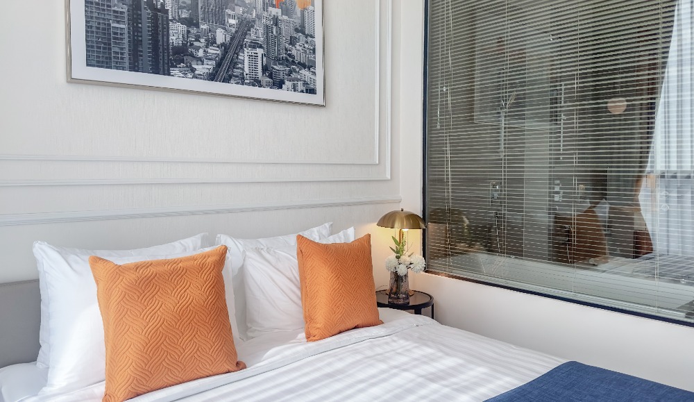 For RentCondoSukhumvit, Asoke, Thonglor : X ✅ Condo for rent at Park Origin Thong Lor, 1 Bedroom 32sqm. (B2) 𝑭𝑹𝑬𝑬  𝑾𝒊𝒇𝒊 (Service residence by Hampton)