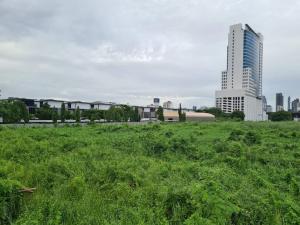 For SaleLandRama9, Petchburi, RCA : Land for sale 3-1-28 sq m, Rama 9, very beautiful land, rectangular shape.