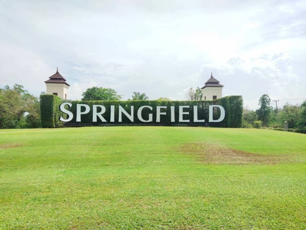 For SaleLandCha-am Phetchaburi : Land for sale, golf course, Springfield Village Golf & Spa, Cha-am.