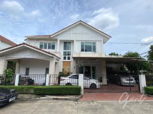 For SaleHouseRama5, Ratchapruek, Bangkruai : For sale, corner detached house, 2 floors, 5 bedrooms, 4 parking spaces, near the garden, complete addition, Perfect Place Village, Ratchaphruek.