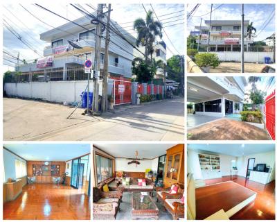 For SaleHouseThaphra, Talat Phlu, Wutthakat : 3-story detached house for sale, Soi Ratchadaphisek 1 (Tha Phra), suitable for residence and office use.