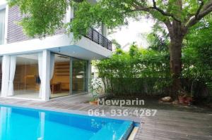 For SaleHouseMin Buri, Romklao : 0042891 House for sale, pool villa, Ramkhamhaeng 118, Saphan Sung, Bueng Kum, size 130 square wah