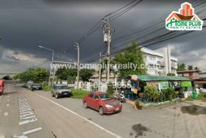 For SaleLandPinklao, Charansanitwong : Land next to Rim Bua Canal, opposite the new southern transportation line, Taling Chan, area 2 ngan 57 square wah, good location, good investment.