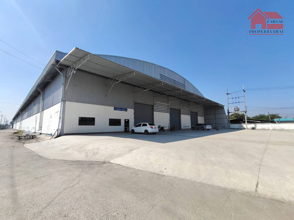 For RentFactorySamut Prakan,Samrong : Factory building/warehouse for rent, area 3 rai, area 3,000 sq m, electricity 500 KVA, has a license, Factory 4, Thepharak, Bang Phli, Bangna Trad Road, Bang Pakong, rental price 375,000 baht/mo.