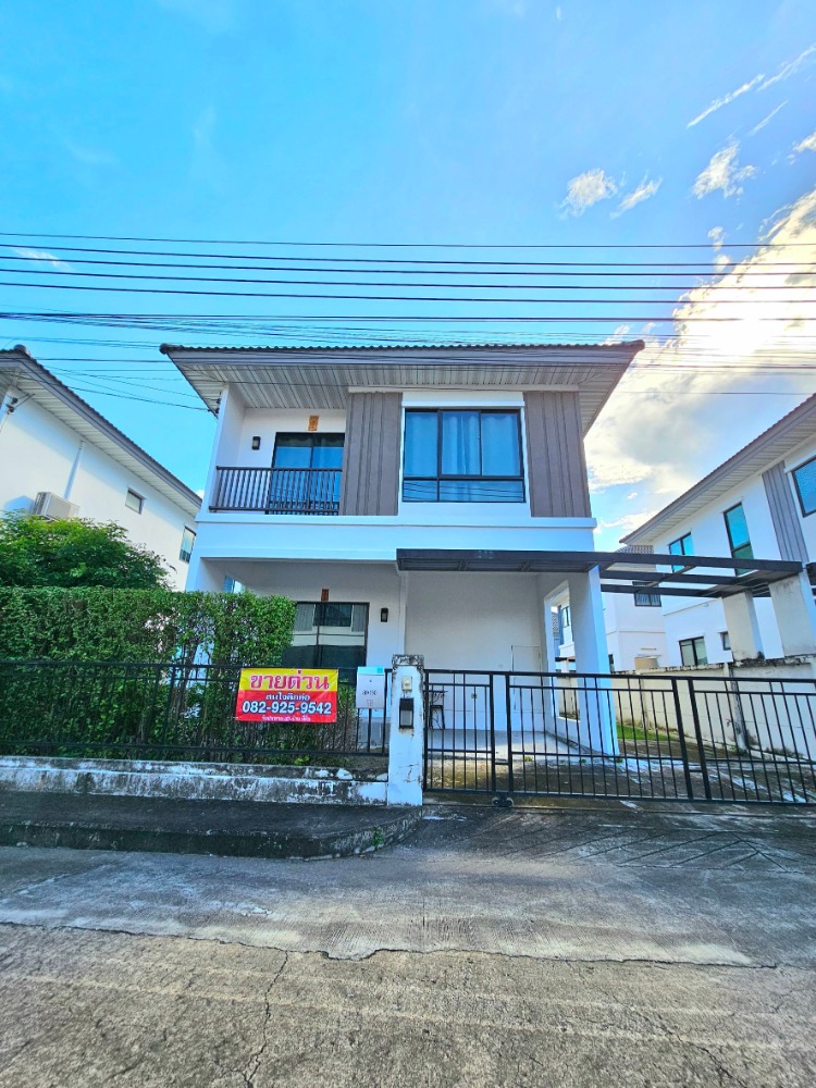 For SaleHouseBangna, Bearing, Lasalle : HOUSE FOR SALE : MODI VILLA BANGNA KM.26 (NEAR ABAC UNIVERSITY) FULLY FURNISHED