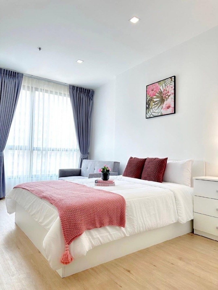 For RentCondoPattanakan, Srinakarin : 🔥🔥 Good price, beautiful room, exactly as described 📌Condo The Rich Rama 9 - Srinakarin near #AirportLink Hua Mak 🟠PT2406-042