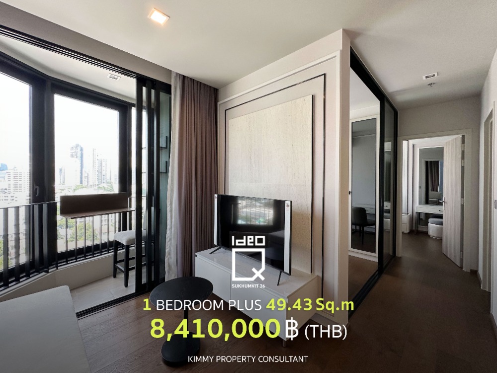 For SaleCondoSukhumvit, Asoke, Thonglor : One Bedroom Plus, beautiful room, clear view. Buy directly from project sales Latest prices and special discounts from Ananda.