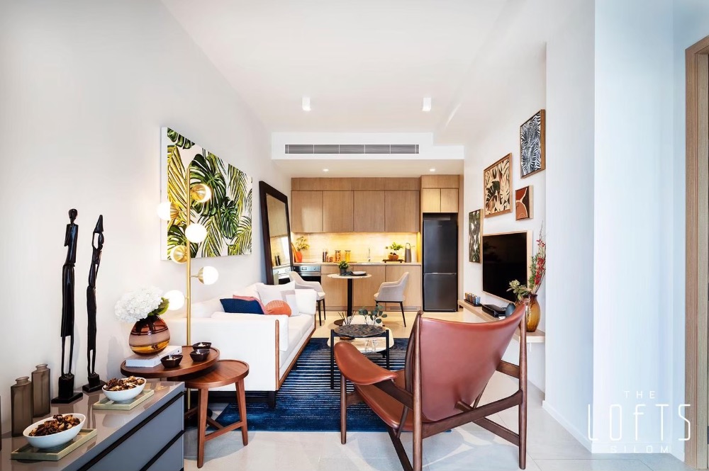 ให้เช่าคอนโดสีลม ศาลาแดง บางรัก : 📌For RENT เช่า | The Lofts Silom - 1BR  (49sqm), 50,000 THB