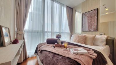 For SaleCondoRatchathewi,Phayathai : Condo near BTS Ratchathewi, Wish Signature Midtown Siam, 35 sq m 19th Fl.