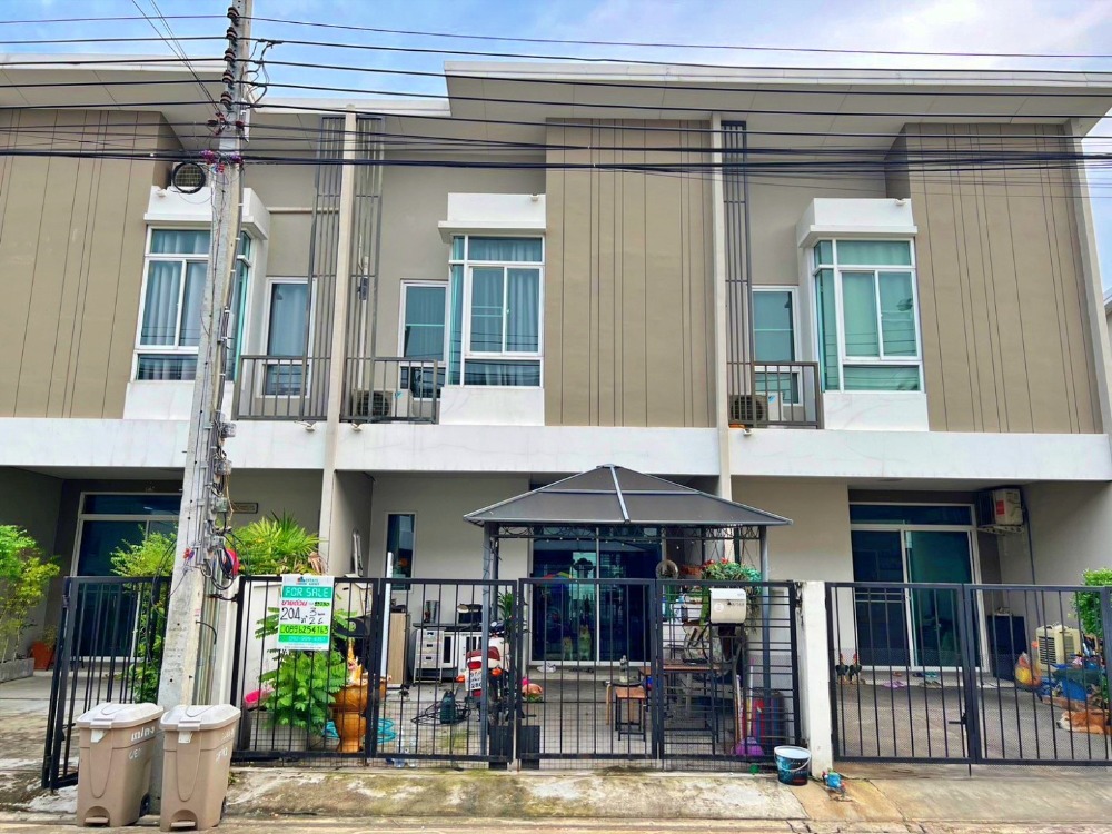 For SaleTownhouseNawamin, Ramindra : 2-story townhome for sale, City Sense Ramintra, City Sense Ramintra, Soi Phraya Suren 30, townhouse near Fashion Island.