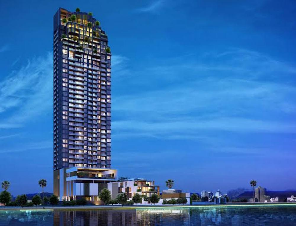 For SaleCondoPattaya, Bangsaen, Chonburi : Aeras, Jomtien, Pattaya, Chonburi, 28th floor, luxury beachfront condominium, Luxury level