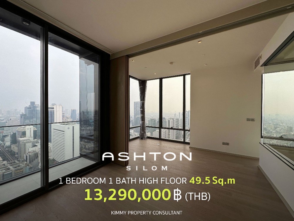 For SaleCondoSilom, Saladaeng, Bangrak : Ashton Silom 1 bedroom, large size, Fully Fitted, first hand room from the project. If interested in visiting the project, call 093-962-5994 (Kim, Sales Department)