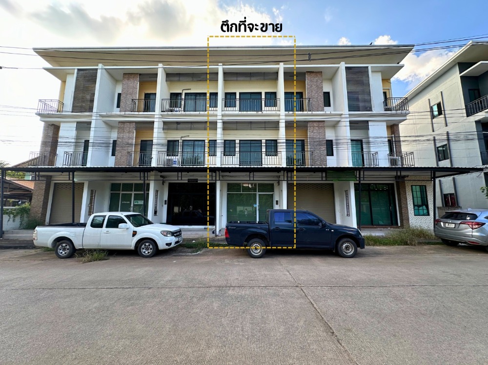 For SaleShophouseKhon Kaen : 🎊 3-story shophouse for sale, Maliwan Road, Khon Kaen Airport, Khon Kaen University.