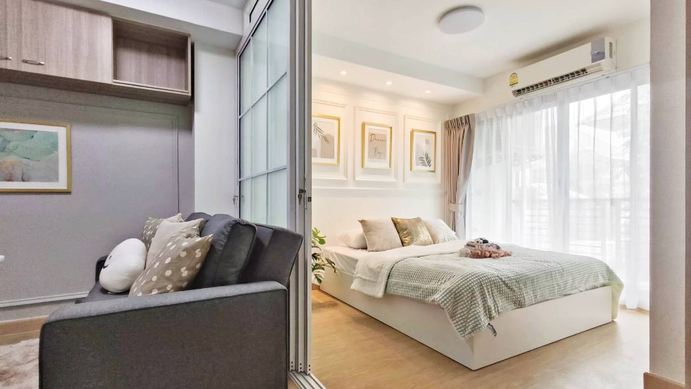 For SaleCondoOnnut, Udomsuk : The Log3 Condo l The Log 3 Sukhumvit 101/1 ✓ Motorcycle taxi 30 baht from BTS Udomsuk to the condo ✓ Nearest expressway 4.5 kilometers.