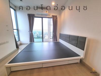 For SaleCondoOnnut, Udomsuk : Selling a condo near the Sukhumvit BTS line at a cheap price, Ideo Mobi Sukhumvit 81.