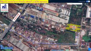 For SaleLandMahachai Samut Sakhon : Land for sale to build a factory, 5 rai, Golden Factory, Ekkachai-Bang Bon, Bang Chuet, Samut Sakhon.