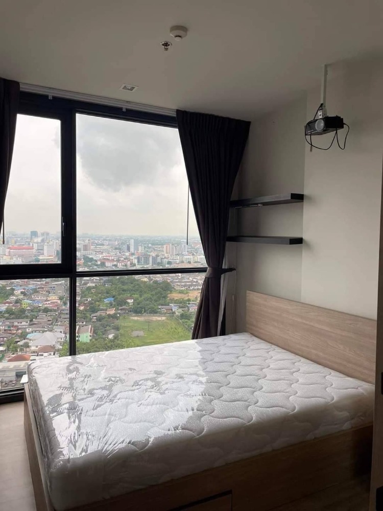 For RentCondoBang Sue, Wong Sawang, Tao Pun : 32 sq.m, 29th floor, Nice location by next to MRT Wongsawang, convenience. Close the Bic C,7-11 @The Line Wongsawang